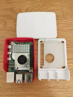 Raspberry Pi 5 Active Cooler Case Fan Shroud