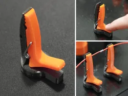 Soldering aid - clamp with magnetic base