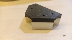 T-Shape connector for 16x16mm rod/profile.