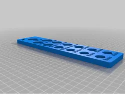 3/8 inch Drive Impact Grade Socket holder 7-19mm