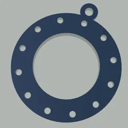 Creality Cloud | KEYCHAIN FLANGE JOIN | ملفات الطابعة ثلاثية الأبعاد
