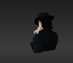 Dynamic Anime Hero | Pointing Pose Collectible Figure | 3D Print