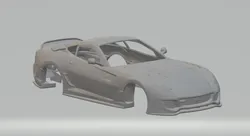 Ferrari 599xx 3D Print Model in Vehicle 505671