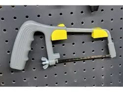 HDX mini hacksaw pegboard mount