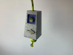 Hito del camino de santiago