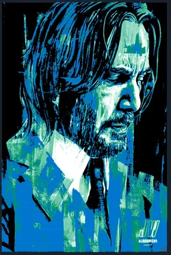 HueForge John Wick 4 | Wall Art