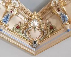LARGE VICTORIAN CORNICE BAROQUE GYPSUM FOR CNC FABRICATION
