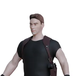 Neo From Matrix Game Ready
