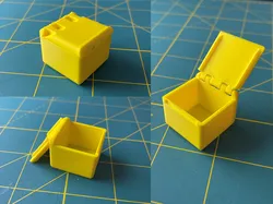 Parametric Hinged Box (Print-In-Place)
