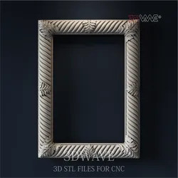 PICTURE FRAME 3d stl files for CNC