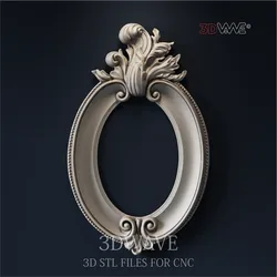 PICTURE FRAME 3d stl files for CNC