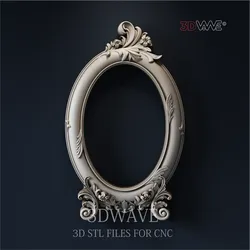 PICTURE FRAME 3d stl files for CNC
