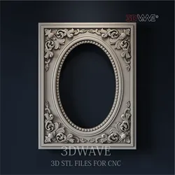 PICTURE FRAME 3d stl files for CNC