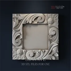 PICTURE FRAME 3d stl files for CNC