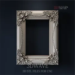 PICTURE FRAME 3d stl files for CNC