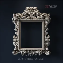 PICTURE FRAME 3d stl files for CNC