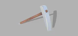 Piolet hammer for Tintin statue