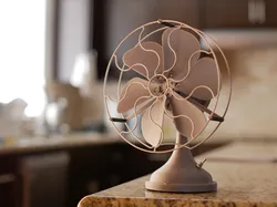 Retro Oscillating Fan - Redux