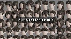 Stylised Hair Bundle