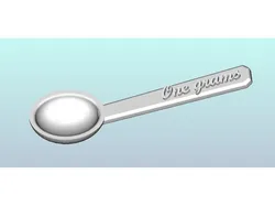 Teaspoon one grams volume