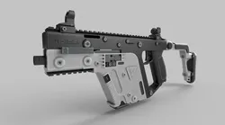 Vector-Gun Low-poly