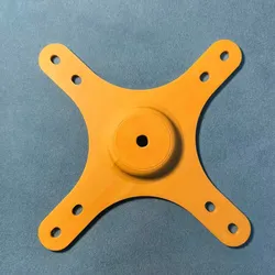 3D printer bestanden | 3MF | VESA to G-thread adapter plate, compatible with 75 and 100