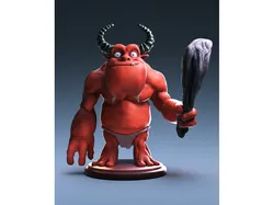 Cavetroll 3D Miniature - andor junior the family fantasy game