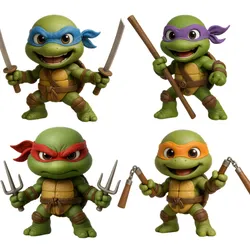 Chibi TMNT – 4-Pack Bundle