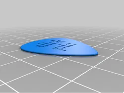"Dick Pic" or "Dick Pick" Guitar Pick Multi Color Remix