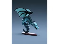 Dragon 3D Miniature - andor junior the family fantasy game