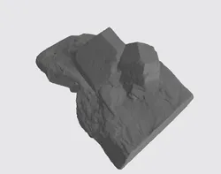 Garnets on Mica