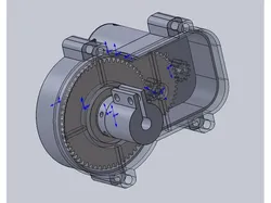 GEARBOX 24 RATION FOR 555 MOTOR