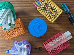 Honeycomb Pen, Pencil, Marker Holder