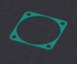 QIDI 40mm fan spacer/gasket