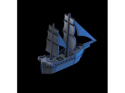 Simple 2 Mast Ship
