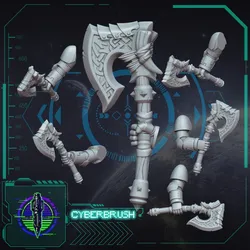 Space Vikings Axe set 3