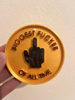 Trophy for the biggest f*cker