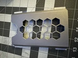 Under desk phone shelf/cubby