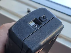 Vertex Standard EVX 531, EVX 534, and EVX 539 Battery Latch