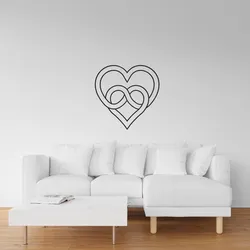 Wall art - Heartknot