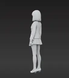Yamato-Inspired Warrior | Anime Style Battle Pose Collectible