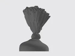 Zeolite mounted on a stand