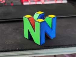 3D Nintendo 64 Logo