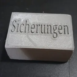 3D printer bestanden | 3MF | Sicherungsbox für Rund- und Torpedosicherungen