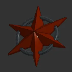 3D printer bestanden | 3MF | Star with clip funktion
