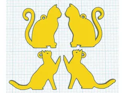 Cat Earrings
