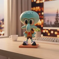 Characters & Creatures STL indir - Squidward Tentacles - Nightmoon