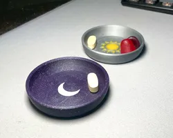 Day/Night Pill Dish