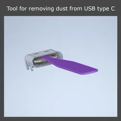 Dirt Remover for Lightning / USB Type C / Mini-USB