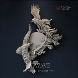 EAGLES 3d stl files for CNC